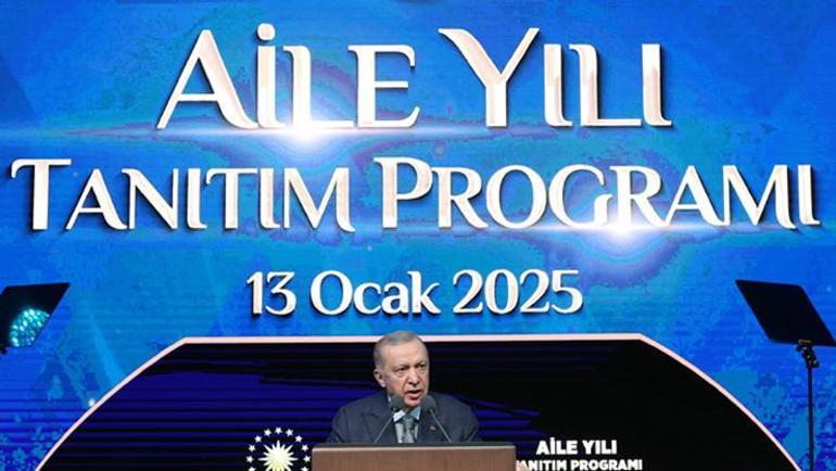 Cumhurbaşkanı Erdoğan, Aile Yılı müjdelerini açıkladı Evliliğe faizsiz kredi 81 ilde