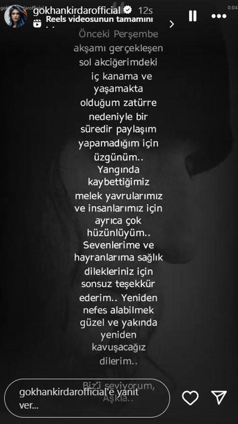 Ünlü şarkıcı Gökhan Kırdar hastaneye kaldırıldı Yeniden kavuşacağız