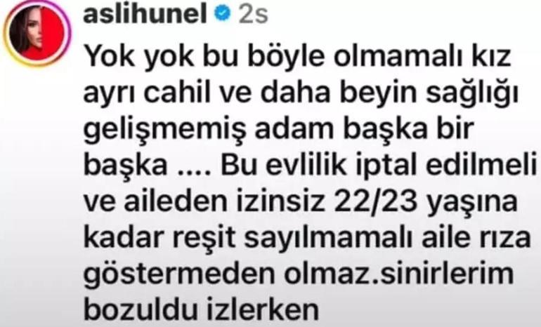 Aralarında 31 yaş fark var Evli çifti gören Aslı Hünel küplere bindi
