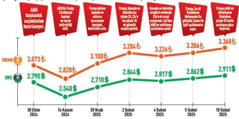 Yılın getiri şampiyonu altın