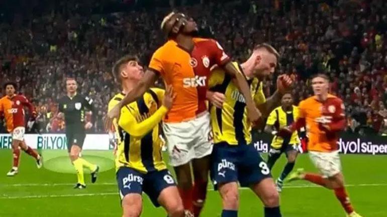 Derbide tartışma yaratan pozisyon Eski hakemler açıkladı: Net penaltı
