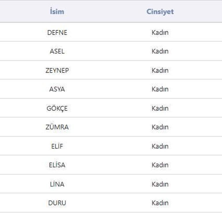 TÜİK açıkladı Türkiyede 2024 yılında bebeklere en çok bu isimler verildi