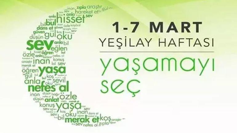 Yeşilay haftası nedir Yeşilay haftası ne zaman, neden kutlanır Yeşilay haftası anlamı ve mesajları 2025