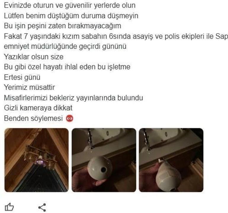 Bungalovda skandal gündem oldu Gizli kamera tespitinde bu işaretlere dikkat