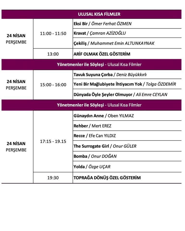 4. TAYF Uluslararası Kısa Film Festivali’nde final için geri sayım başladı