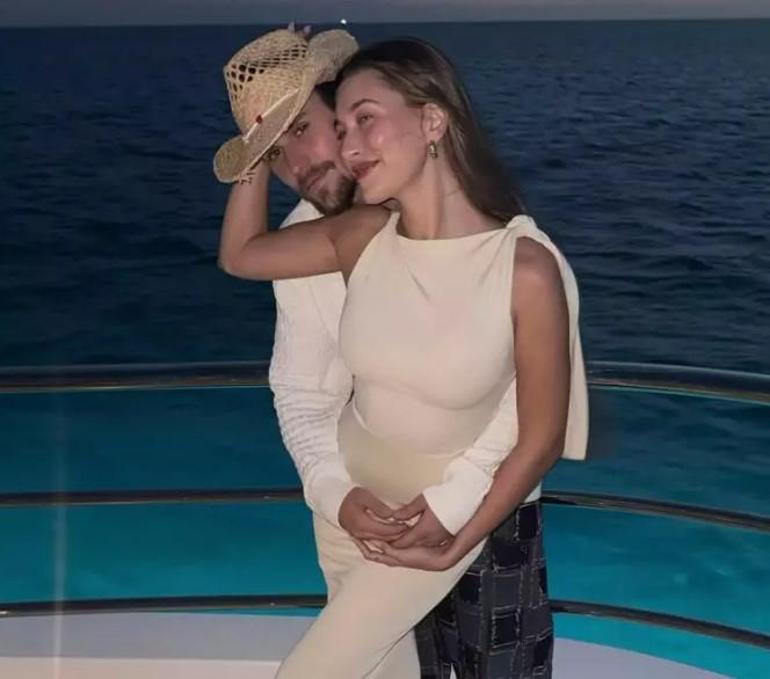 Gözlerden uzak büyütüyor Hailey Bieber ve oğlundan Paskalya pozu