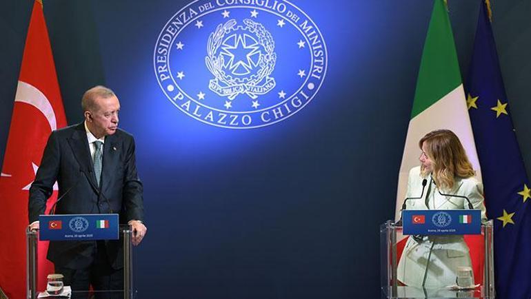 Cumhurbaşkanı Erdoğan duyurdu İtalya ile yeni hedef 40 milyar dolar
