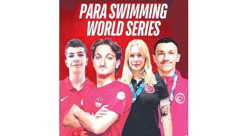 Para Swimming World Seriesde milli yüzücülerimizden göz kamaştıran başarı