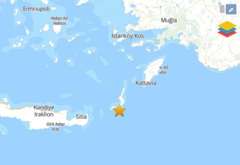 Muğlada gece yarısı 6 büyüklüğünde deprem AFAD detayları açıkladı