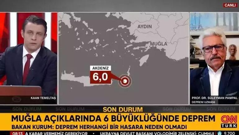 Muğla açıklarında 6 büyüklüğünde deprem sonrası uzman isimden korkutan yorum