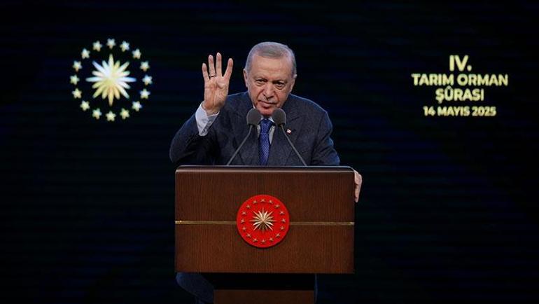 Cumhurbaşkanı Erdoğan: Gıdalardaki antibiyotik ve pestisite karşı mücadele yürüteceğiz