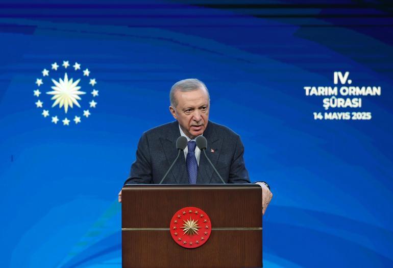 Cumhurbaşkanı Erdoğan: Gıdalardaki antibiyotik ve pestisite karşı mücadele yürüteceğiz