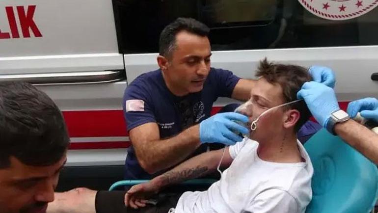 Az kalsın canlı canlı yanacaklardı Korku evinde gerçek korkuyu yaşadılar