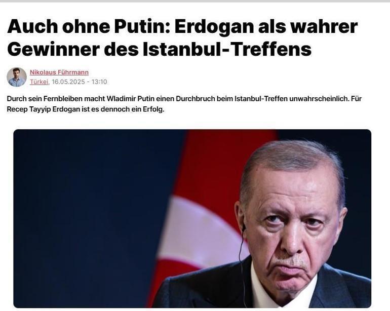 Dolmabahçe zirvesi dünya basınında ‘Erdoğan ve Türkiye için bir zafer’