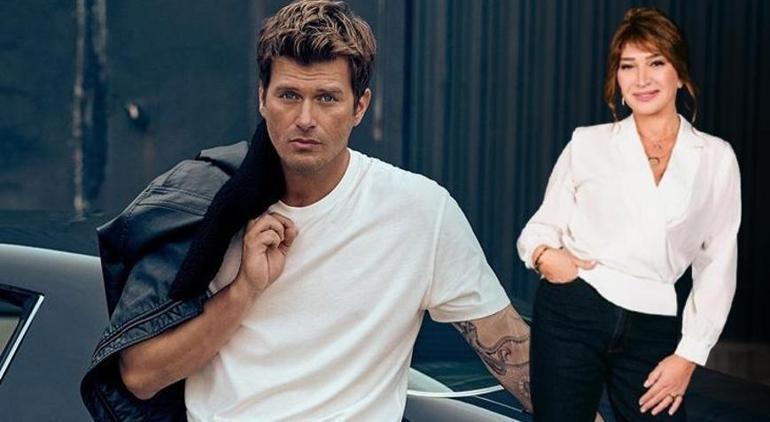 Kıvanç Tatlıtuğ ve Demet Akbağın kulis pozu
