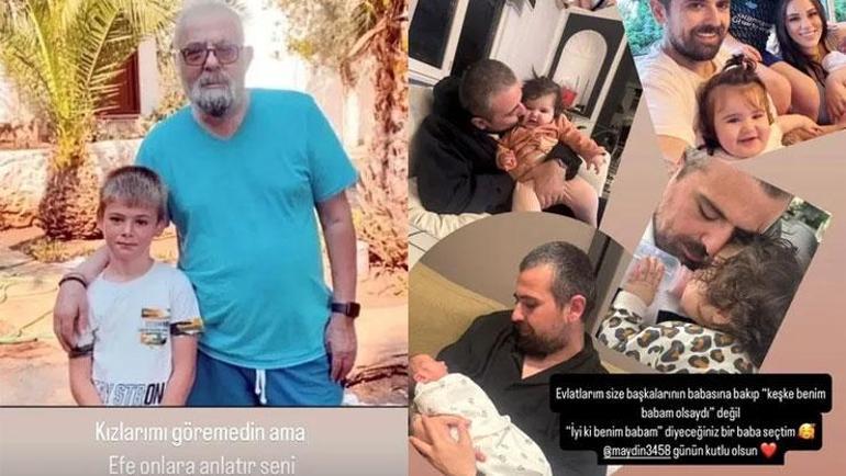 Ünlü isimlerin Babalar Günü paylaşımları Görünmese de dokunur