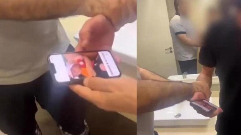 Gizli kamerayla kadınlar tuvaletine girdi Skandal olayda şok savunma