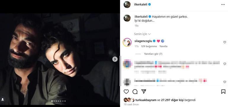 İlker Kaleliden romantik kutlama Sılaya aşkını haykırdı