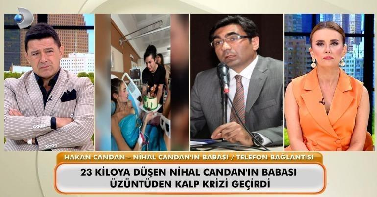 Nihal Candanın kalp krizi geçiren babası konuştu Kızım yaşamak istemiyor