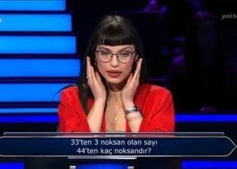 Kim Milyoner Olmak İstere damga vuran soru Yarışmacı açıklama yapmak zorunda kaldı