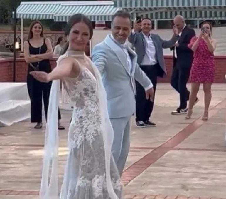 5 yıllık ilişkide mutlu son Ece Dizdar ve Serdar Orçin evlendi