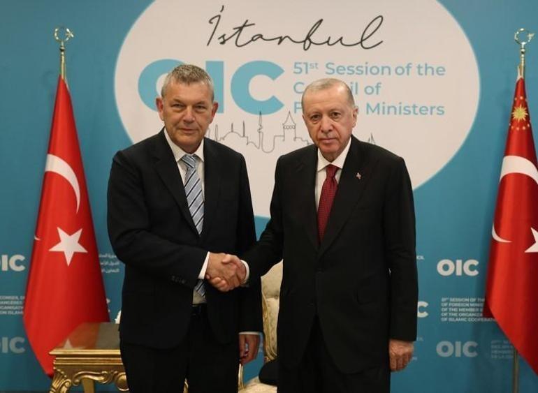 Cumhurbaşkanı Erdoğan, İran Dışişleri Bakanını kabul etti