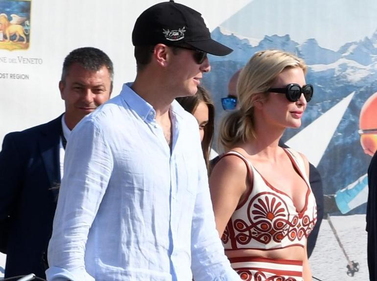 Jeff Bezosun 3 gün 3 gece sürecek düğünü için İtalyaya giden Ivanka Trump, göz kamaştırdı