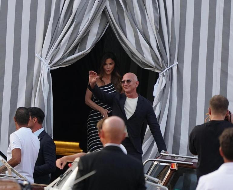 Milyarder Jeff Bezosun Venedikteki düğünü akıllara durgunluk veriyor 48 milyon euroya mal olacak