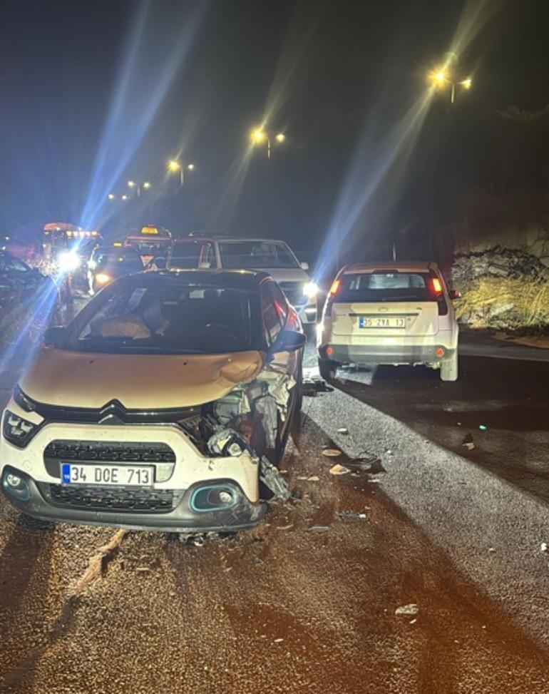 Tarık Mengüçün oğlu Baran Mengüç Çeşmede trafik kazası geçirdi