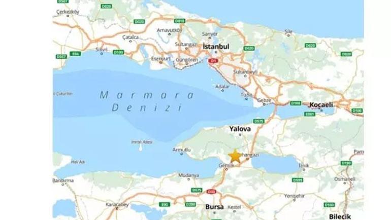 İstanbulda hissedilen deprem AFADdan açıklama