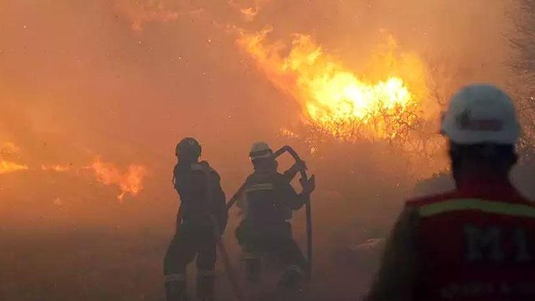 Çeşmeden can yakan görüntüler...Birçok ilde orman yangını