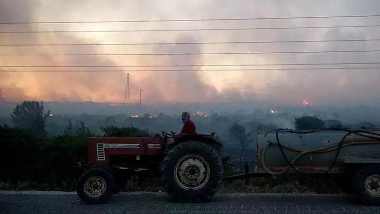 Çeşmeden can yakan görüntüler...Birçok ilde orman yangını