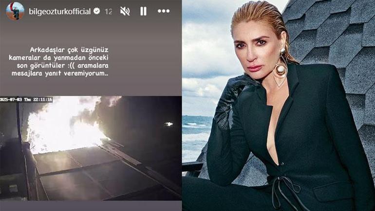 İzmirde yangın felaketi Bilge Öztürkün okulu küle döndü