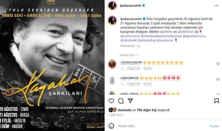 Kayahanın müstakbel damadından sert çıkış Eski eş, yeni eşle anma konseri düzenleyemez