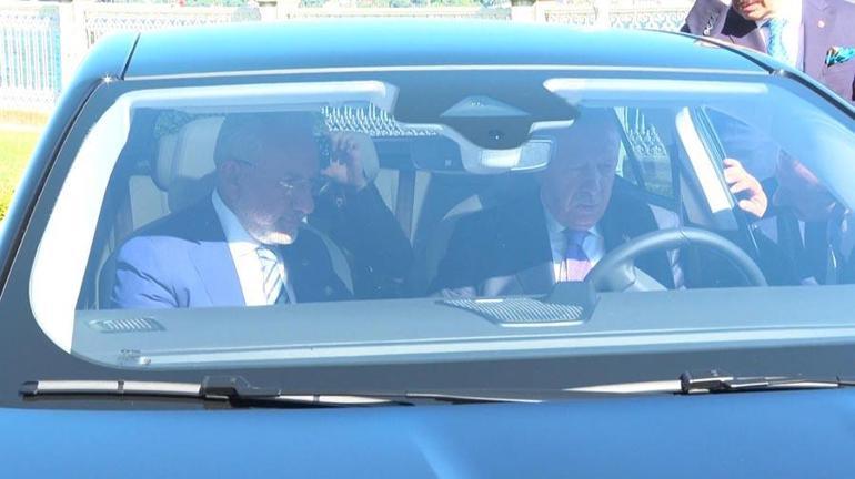 Cumhurbaşkanı Erdoğan Toggun yeni modeli ile deneme sürüşü yaptı