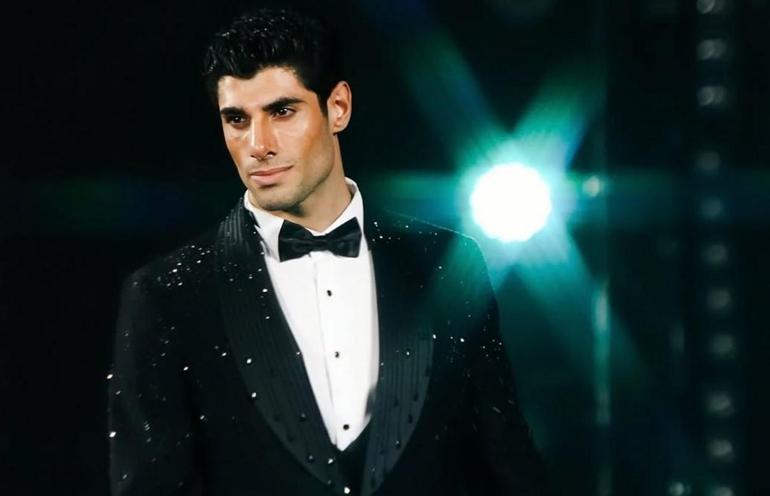 Dünyanın en yakışıklı 6. erkeği Türk model Özkan Görmez yarışmaya damga vurdu