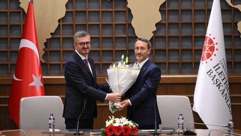 İletişim Başkanlığında devir teslim