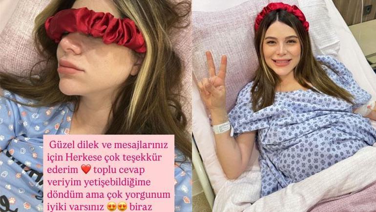 İsmail Balaban ile İlayda Şekerin bebekleri doğdu Baba ve kızdan ilk poz geldi