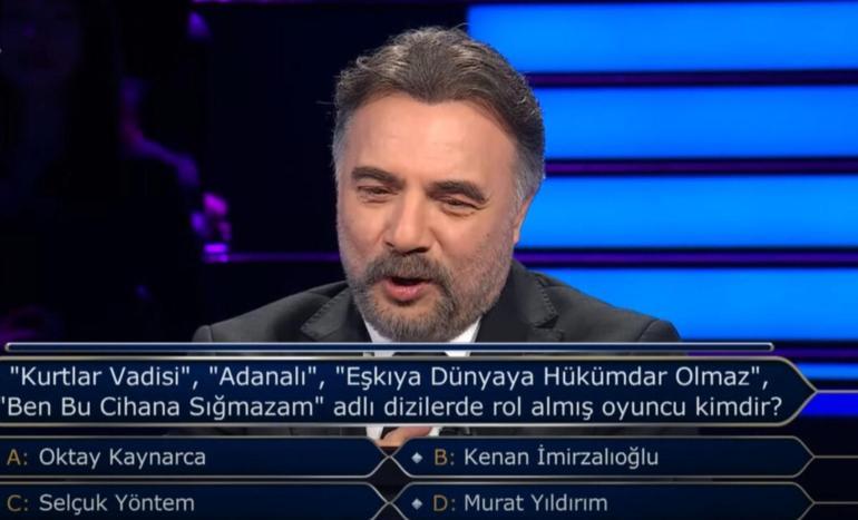 Milyonerde Oktay Kaynarca sürprizi Şıkları görünce kendini tutamadı