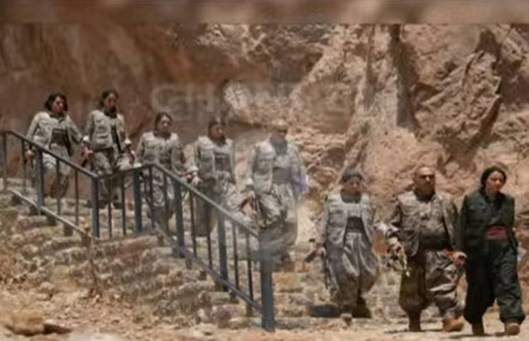 PKK silahlarını kazana koyup yaktı Tören alanındaki çarpıcı ayrıntıları Nihat Uludağ anlattı