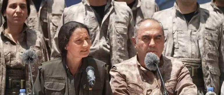 PKK silahlarını kazana koyup yaktı Tören alanındaki çarpıcı ayrıntıları Nihat Uludağ anlattı