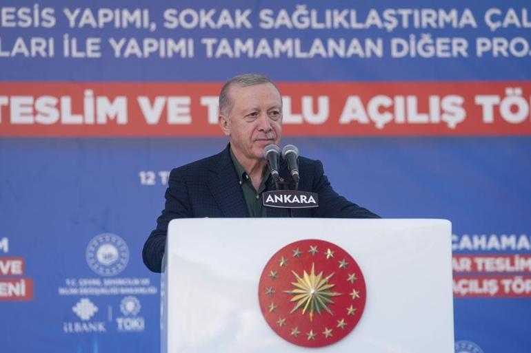 Cumhurbaşkanı Erdoğandan önemli Cumhurbaşkanı Erdoğan: Ankara için gece gündüz çalışıyoruz