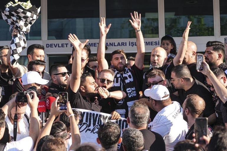 Beşiktaşın yeni transferi Orkun Kökçü İstanbulda İlk sözleri: Çocukluktan beri hayalini kurduğum takıma transfer oldum
