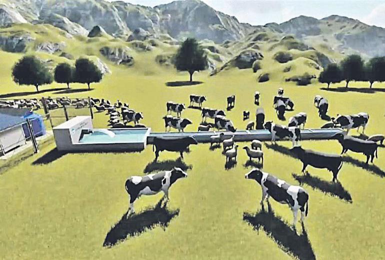 Kayseri kırsalına temiz enerjiyle su