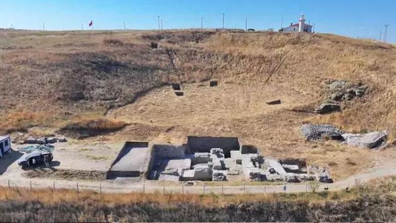 Kentte toprak altından hazine çıktı Henüz dörtte biri kazıldı