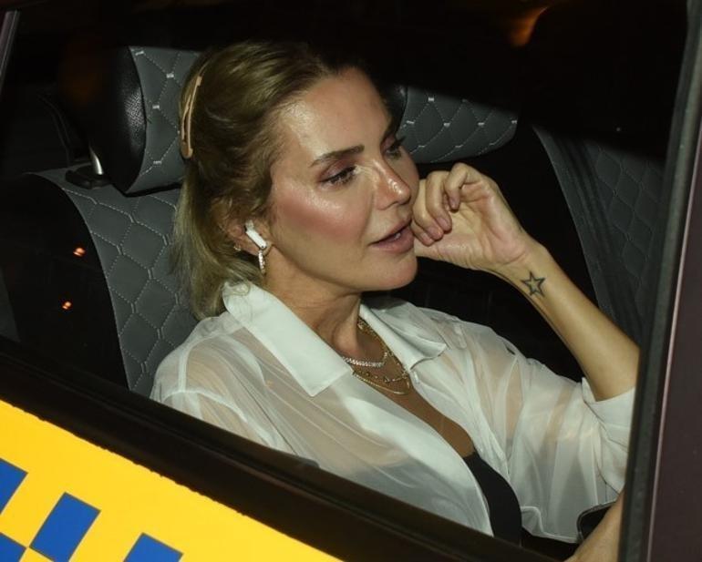 Ayrılık acısını çabuk unuttu Ece Erken İstanbul gecelerinde eğlendi