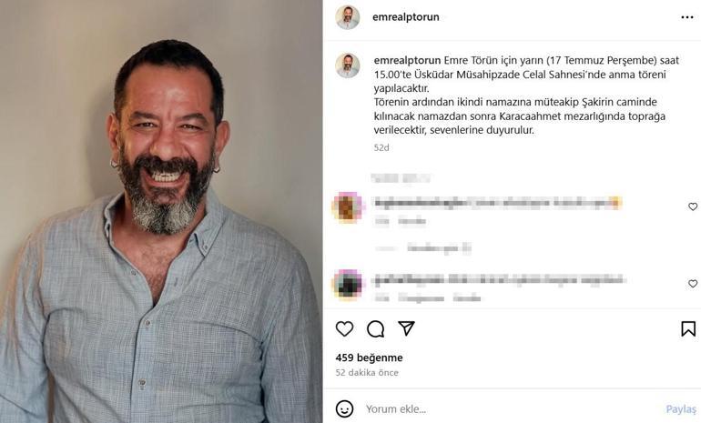 Ölümüyle yasa boğdu Emre Alp Törünün cenaze bilgileri netleşti