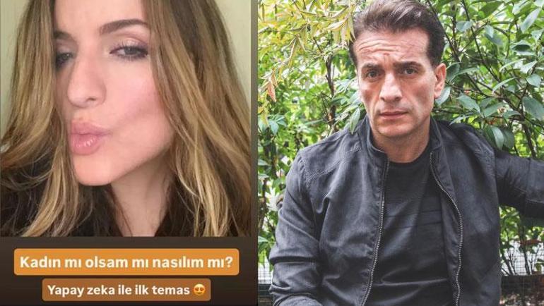 Murat Cemcir yapay zeka ile kadın oldu Görenler gözlerine inanamadı