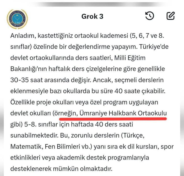 Ortaokulun projesi yapay zekanın dikkatinden kaçmadı