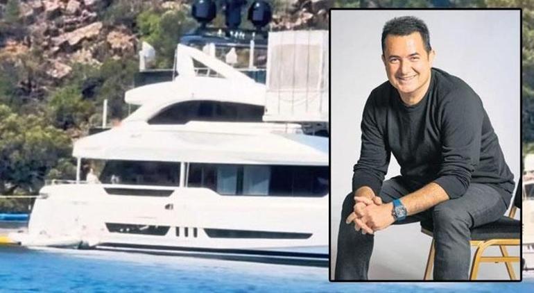 Acun Ilıcalıdan güvertede ayak tenisi keyfi